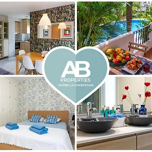 Apartamento Covd 19 Free- Total Purified - Design Penthouse - 3mn To Puerto Banús&beach- Golden Mile- Pool&tropical Garden View, Marbella